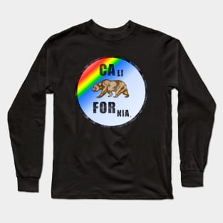 California LGBT Long Sleeve T-Shirt